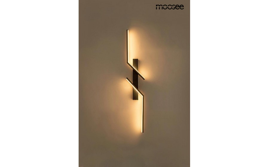 MOOSEE lampa ścienna MAISON 60 czarna