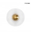 MOOSEE lampa ścienna ONDA złota