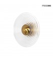 MOOSEE lampa ścienna ONDA LED złota 30 cm