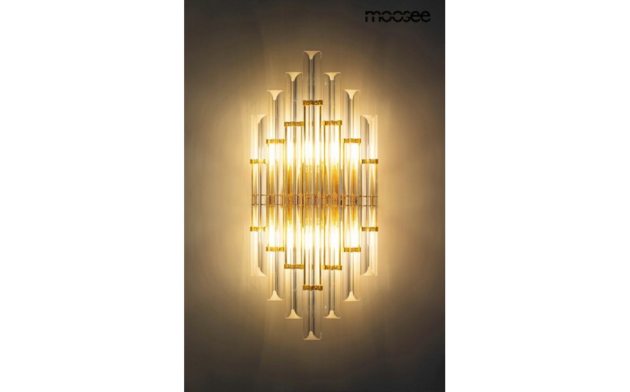 MOOSEE lampa ścienna PALAZZO złota