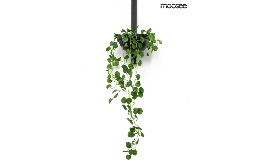 MOOSEE lampa ścienna PLANT WALL czarna