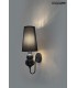 MOOSEE lampa ścienna QUEEN 20 czarna