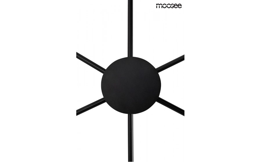 MOOSEE lampa ścienna SHADOW 6 CLOSE czarna