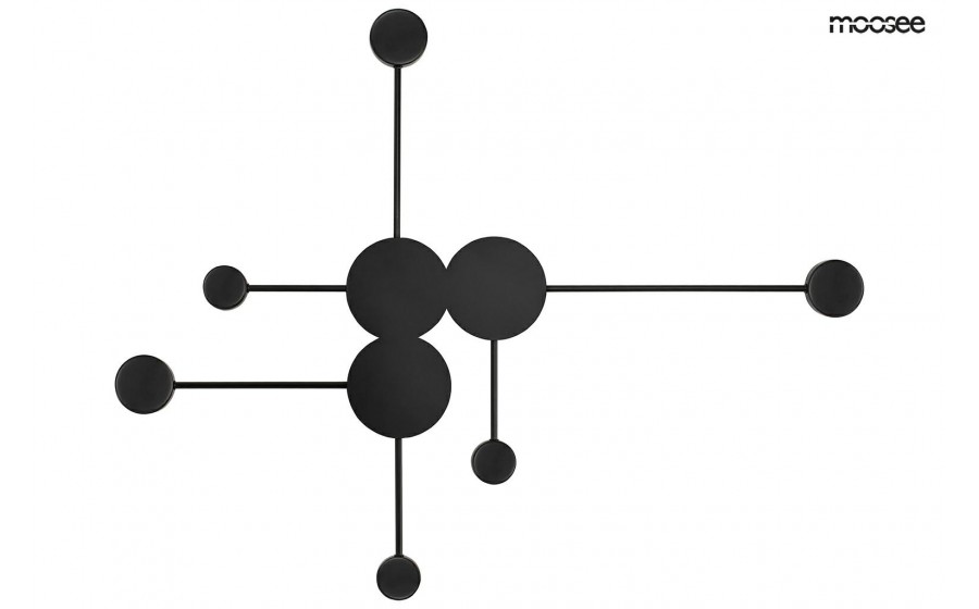 MOOSEE lampa ścienna SHADOW MULTI czarna