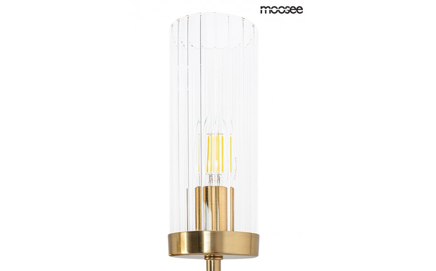 MOOSEE lampa ścienna TORCH złota