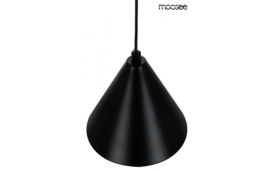 MOOSEE lampa wisząca ACUSTICA czarna