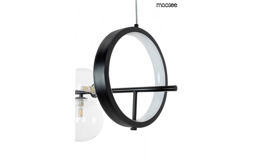 MOOSEE lampa wisząca ALURE LINE 90 czarna