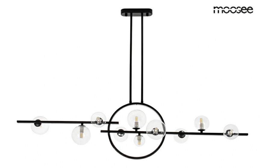 MOOSEE lampa wisząca ALURE LINE TWIN 120 czarna