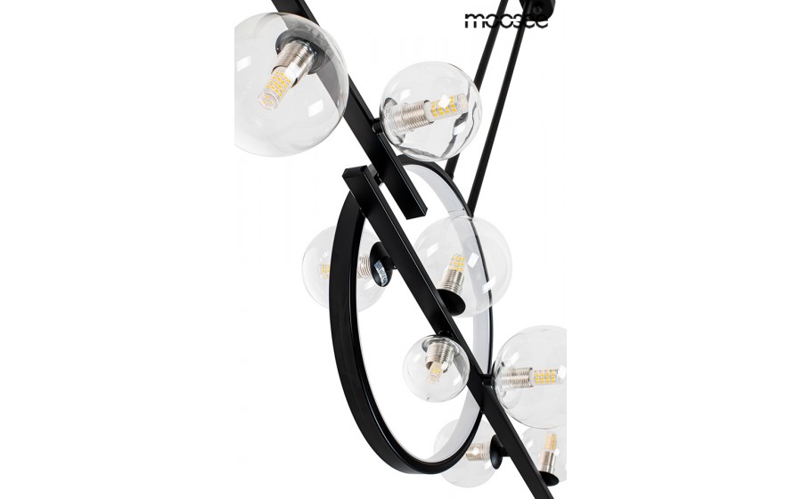 MOOSEE lampa wisząca ALURE LINE TWIN 120 czarna