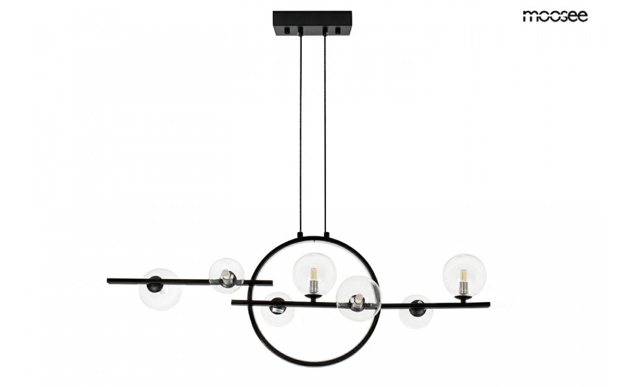 MOOSEE lampa wisząca ALURE LINE TWIN 90 czarna