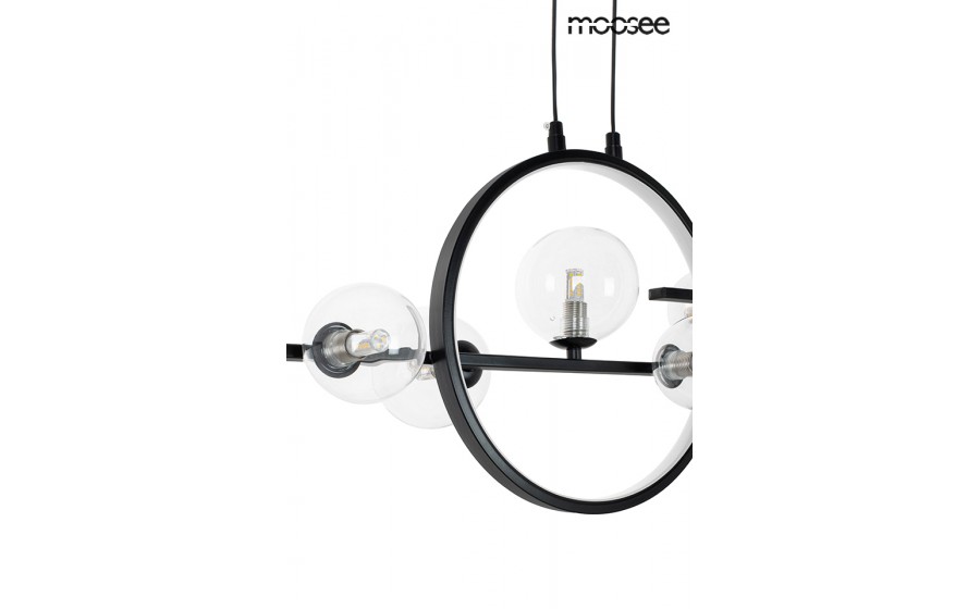 MOOSEE lampa wisząca ALURE LINE TWIN 90 czarna