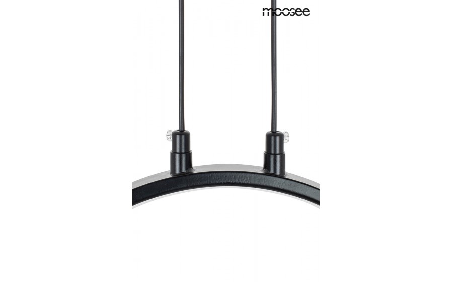 MOOSEE lampa wisząca ALURE LINE TWIN 90 czarna