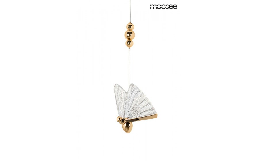 MOOSEE lampa wisząca BUTTERFLY S złota