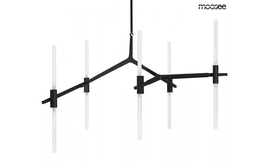 MOOSEE lampa wisząca CANDELABR 10 czarna