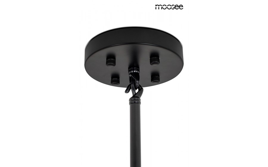 MOOSEE lampa wisząca CANDELABR 10 czarna