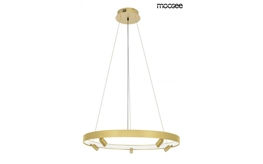 MOOSEE lampa wisząca CIRCLE SPOT 98 GOLD złota