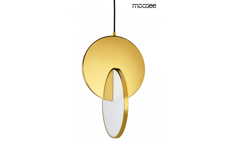 MOOSEE lampa wisząca DISCO złota