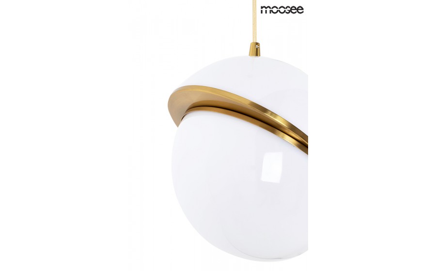 MOOSEE lampa wisząca GLOBE 20 złota