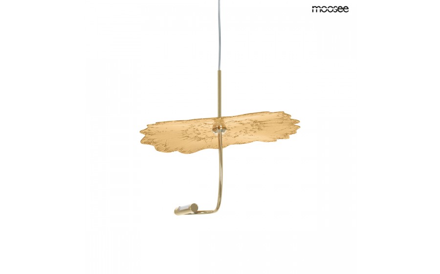 MOOSEE lampa wisząca LEAFS złota