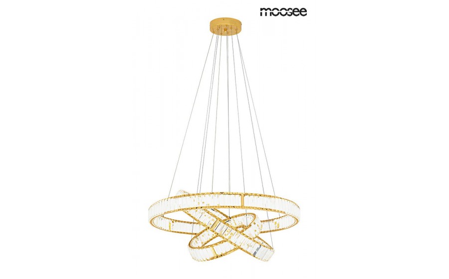 MOOSEE lampa wisząca LIBERTY TRIPLES złota