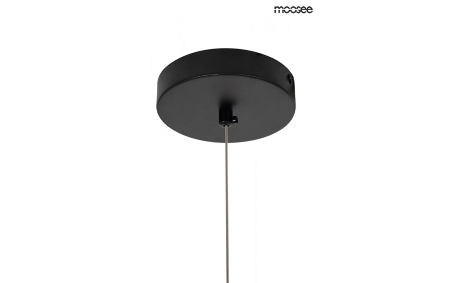 MOOSEE lampa wisząca LINEAL czarna