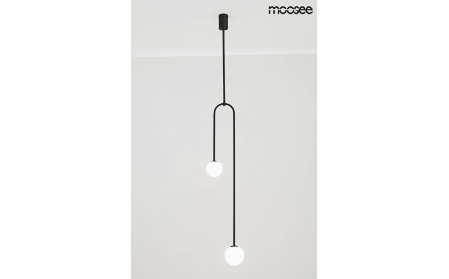 MOOSEE lampa wisząca LOW czarna