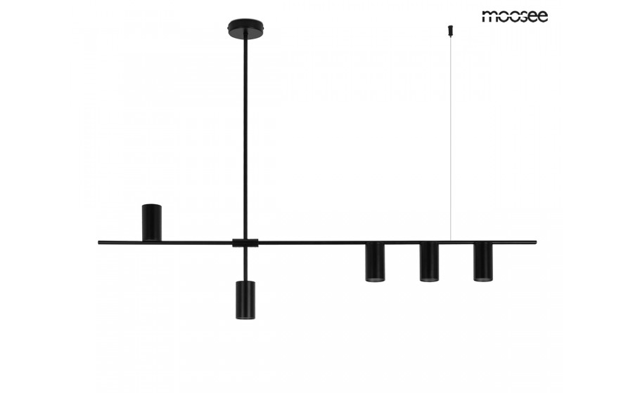 MOOSEE lampa wisząca MODERNO czarna