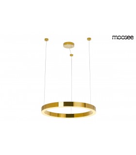 MOOSEE lampa wisząca RING LUXURY 50  złota