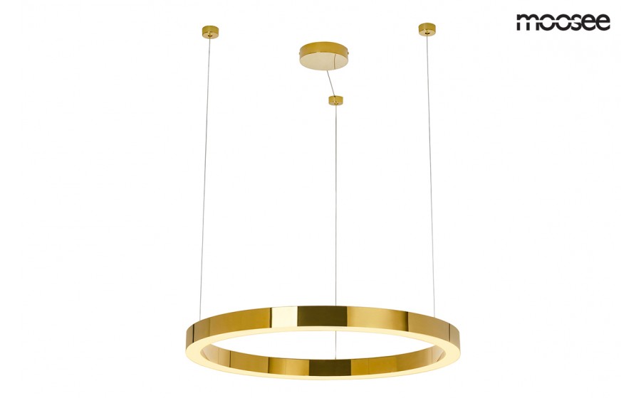 MOOSEE lampa wisząca RING LUXURY 70  złota