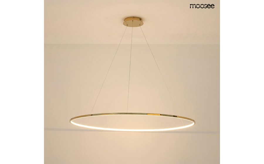 MOOSEE lampa wisząca RING SLIM 120 złota