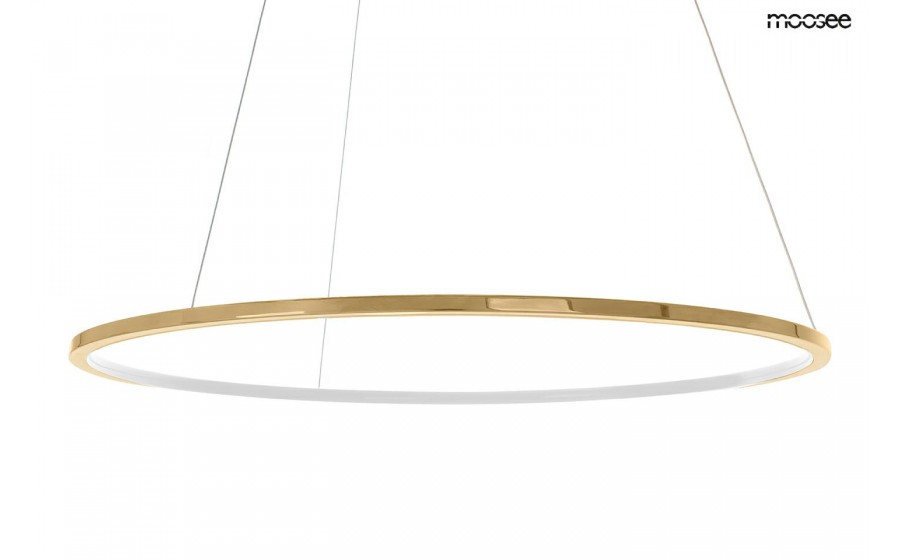 MOOSEE lampa wisząca RING SLIM 150 złota