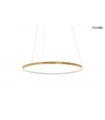 MOOSEE lampa wisząca RING SLIM 40 złota