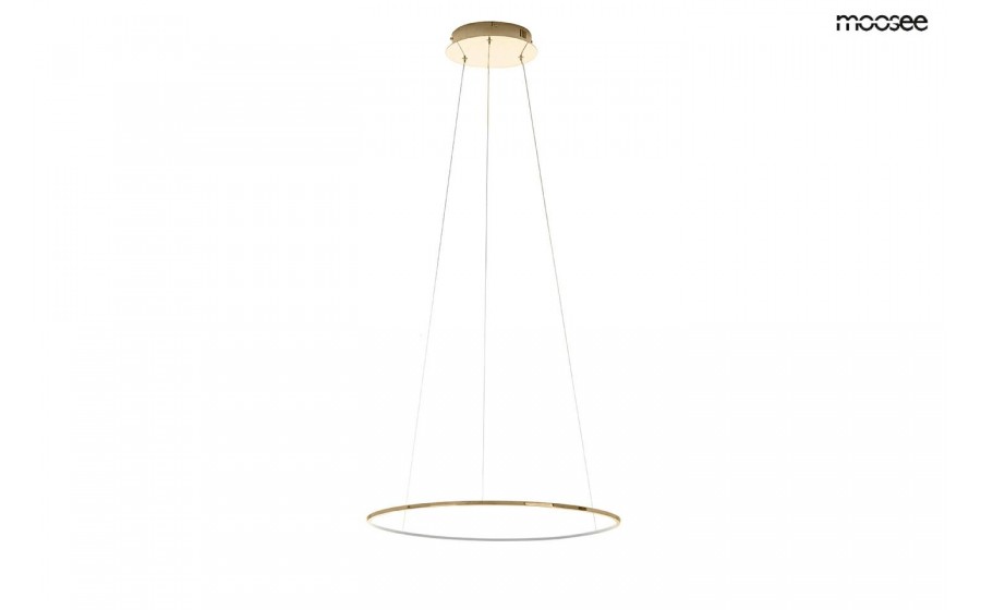 MOOSEE lampa wisząca RING SLIM 40 złota