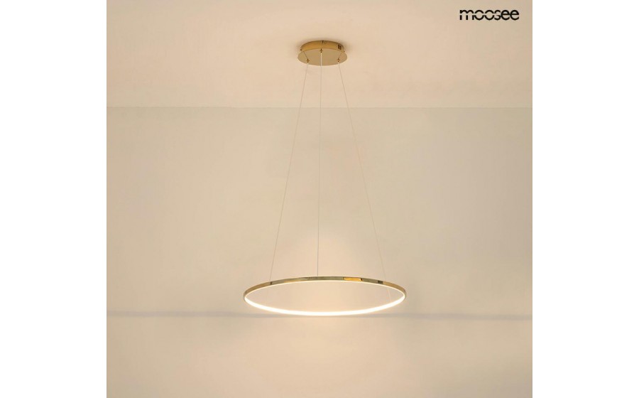 MOOSEE lampa wisząca RING SLIM 40 złota