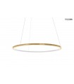 MOOSEE lampa wisząca RING SLIM 60 złota