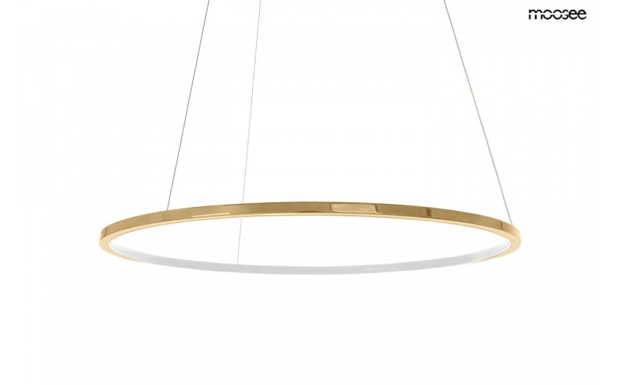 MOOSEE lampa wisząca RING SLIM 80 złota