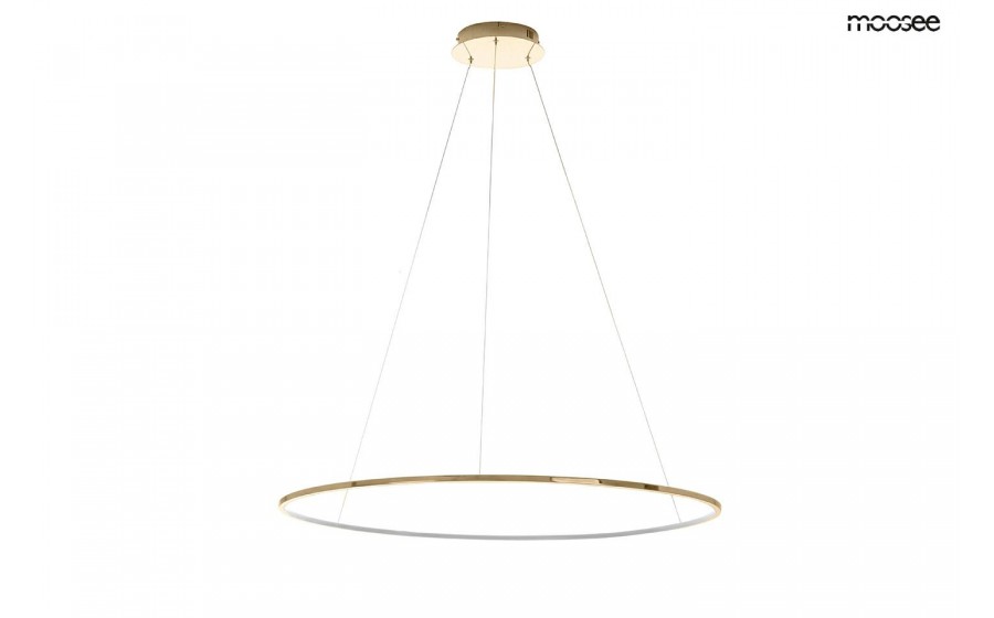 MOOSEE lampa wisząca RING SLIM 80 złota