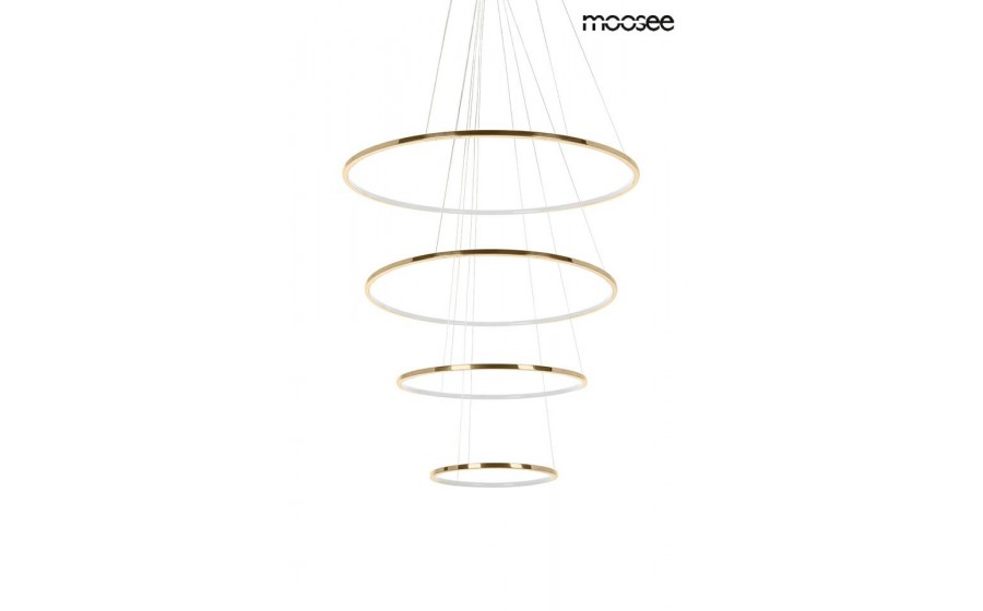 MOOSEE lampa wisząca RING SLIM M złota