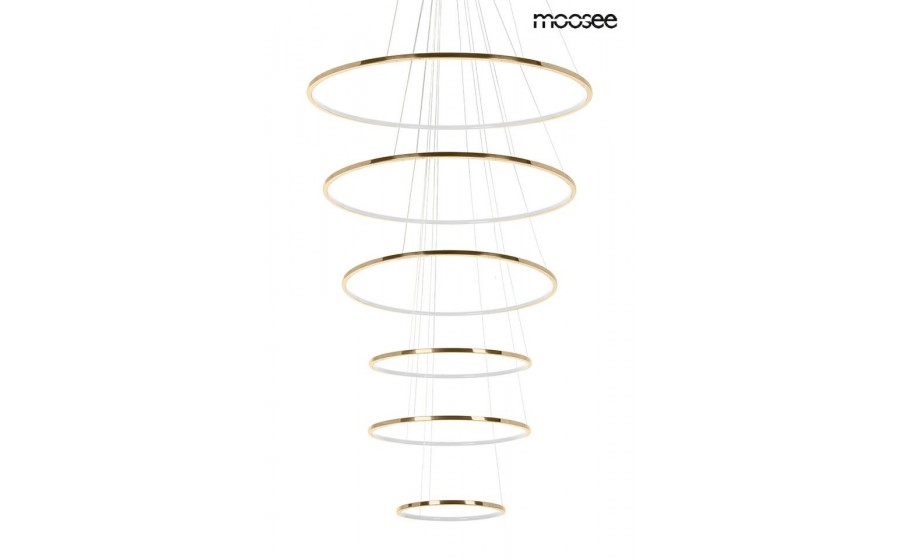 MOOSEE lampa wisząca RING SLIM XL złota