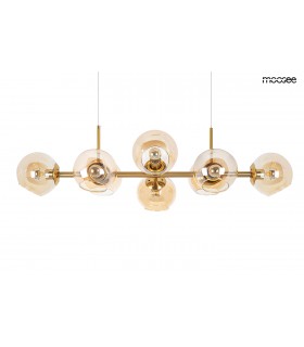 MOOSEE lampa wisząca ROMEO GOLD złota / bursztynowa