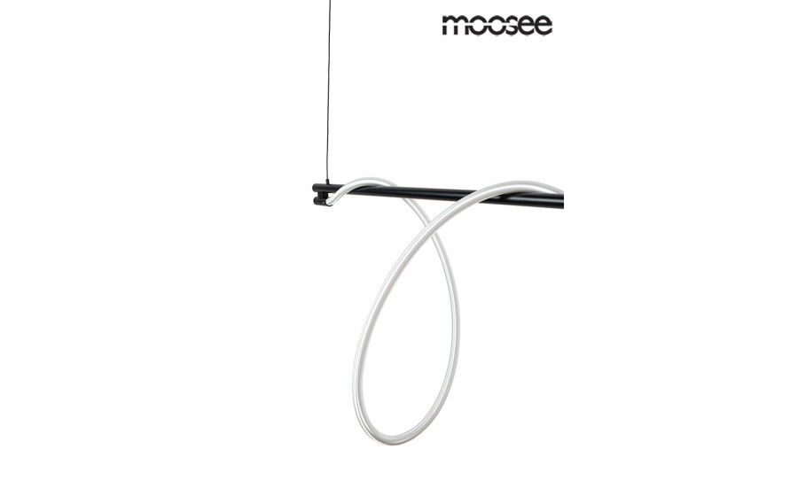 MOOSEE lampa wisząca SERPIENTE 120 czarna