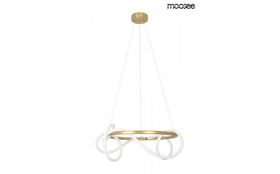 MOOSEE lampa wisząca SERPIENTE 60 złota