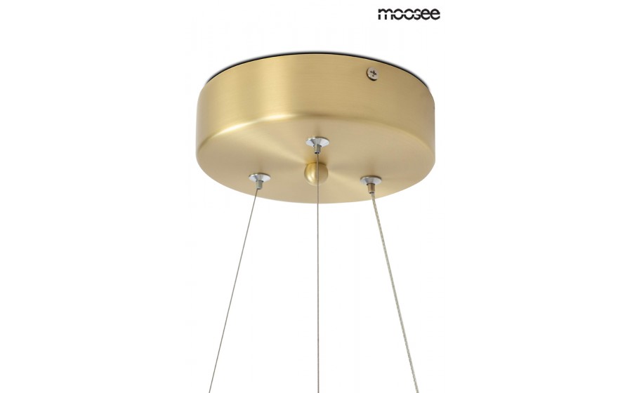 MOOSEE lampa wisząca SERPIENTE 60 złota