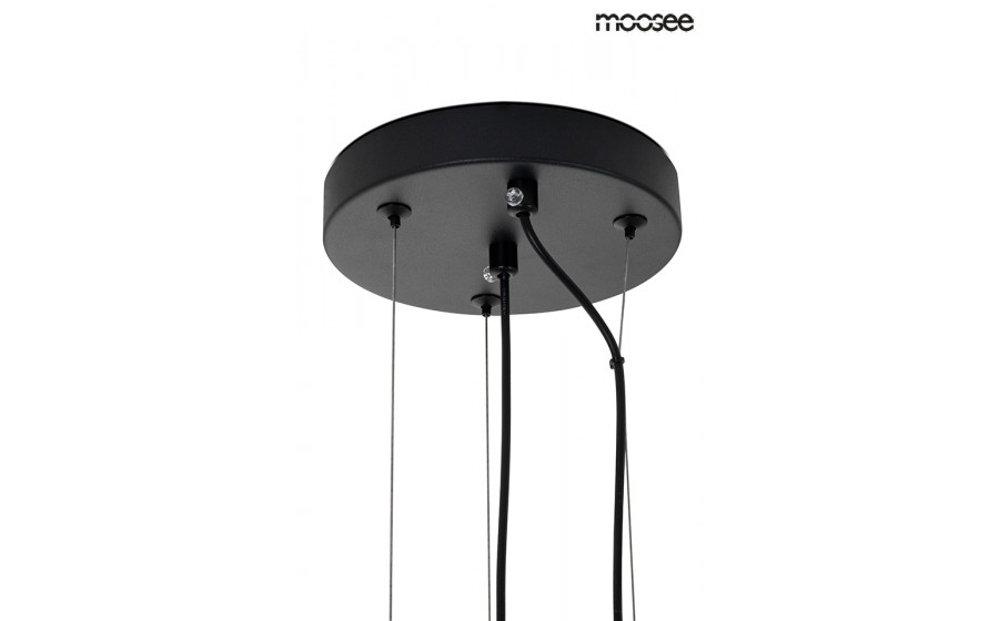 MOOSEE lampa wisząca SESTO czarna