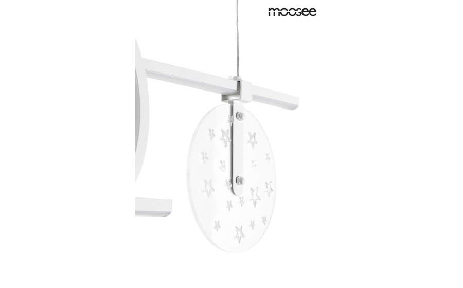 MOOSEE lampa wisząca STARS biała