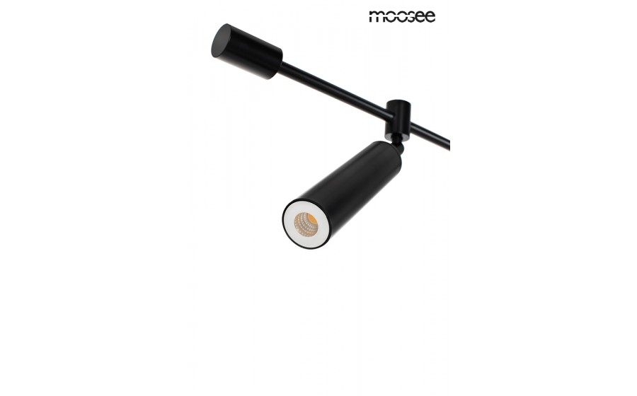 MOOSEE lampa wisząca TECHNICS czarna