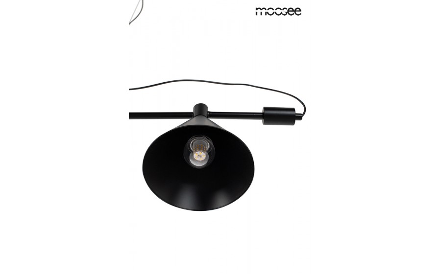 MOOSEE lampa wisząca TECHNICS czarna