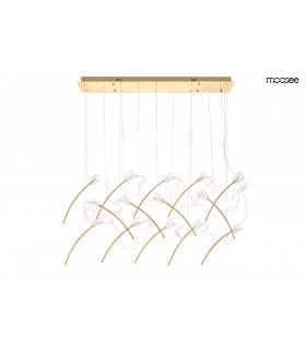 MOOSEE lampa wisząca TULIPPE 14 LINE  złota