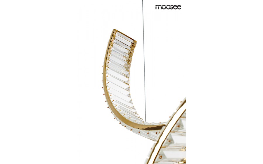 MOOSEE lampa wisząca WAVE 120 złota