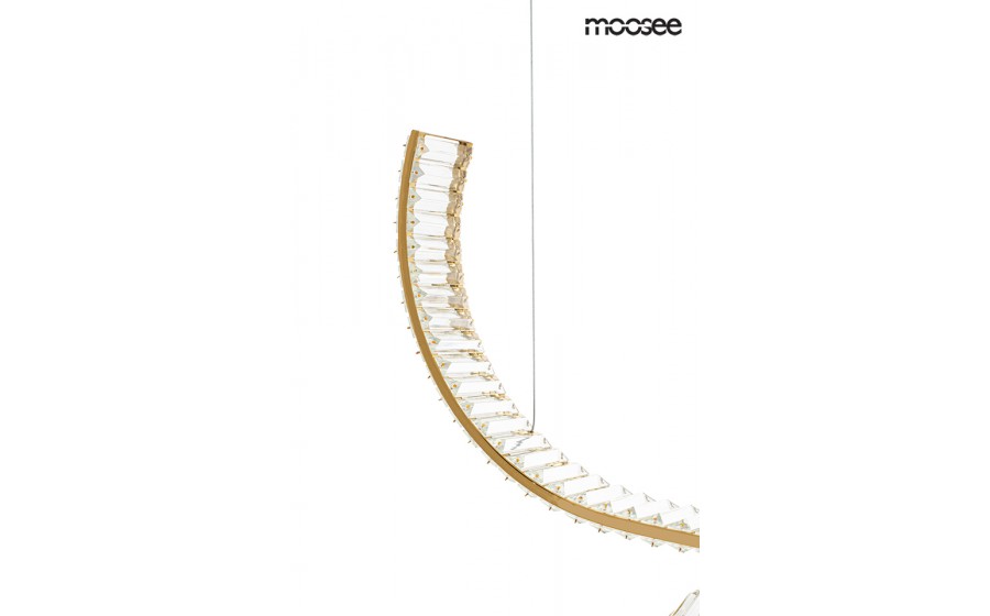 MOOSEE lampa wisząca WAVE 120 złota